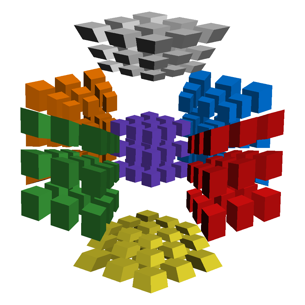 3×3×3×3 in Magic Cube 4D